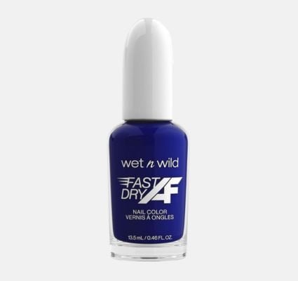 wet n wild Fast Dry AF Nail Polish - Navy Blue Putting on Airs