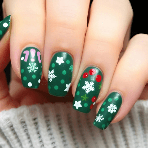 16 Best Christmas Nail Designs To Try in 2025