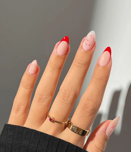 Candy Cane Nails