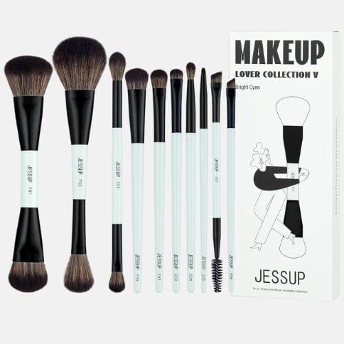 Jessup Beauty 10-Piece Eye Brush Set