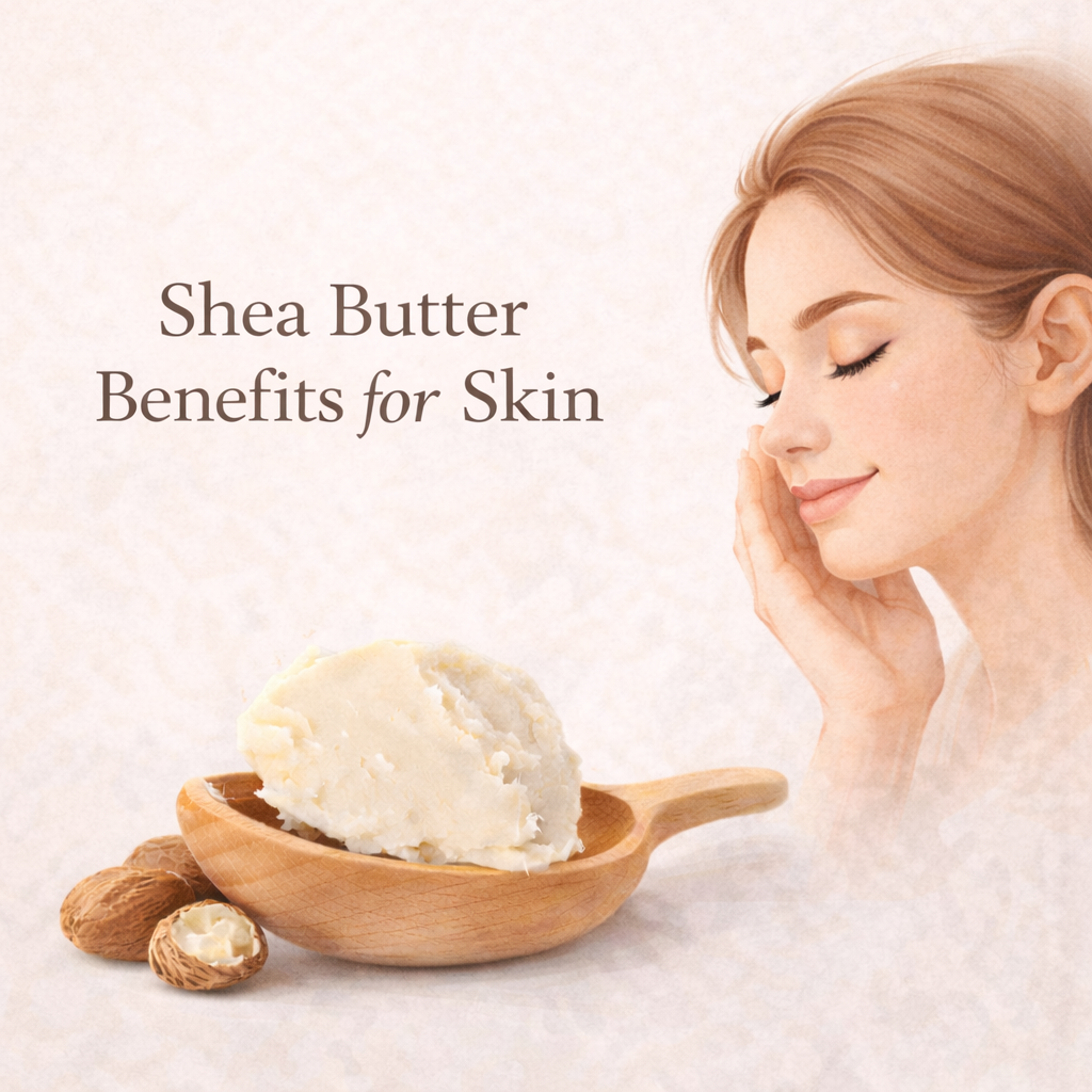 Shea Butter Benefits for Skin (Dry Skin, Eczema, Face Use)​